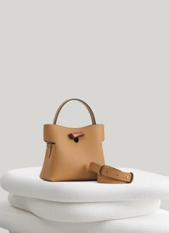 Sac cuir graine mini Camel ou noir Gaï