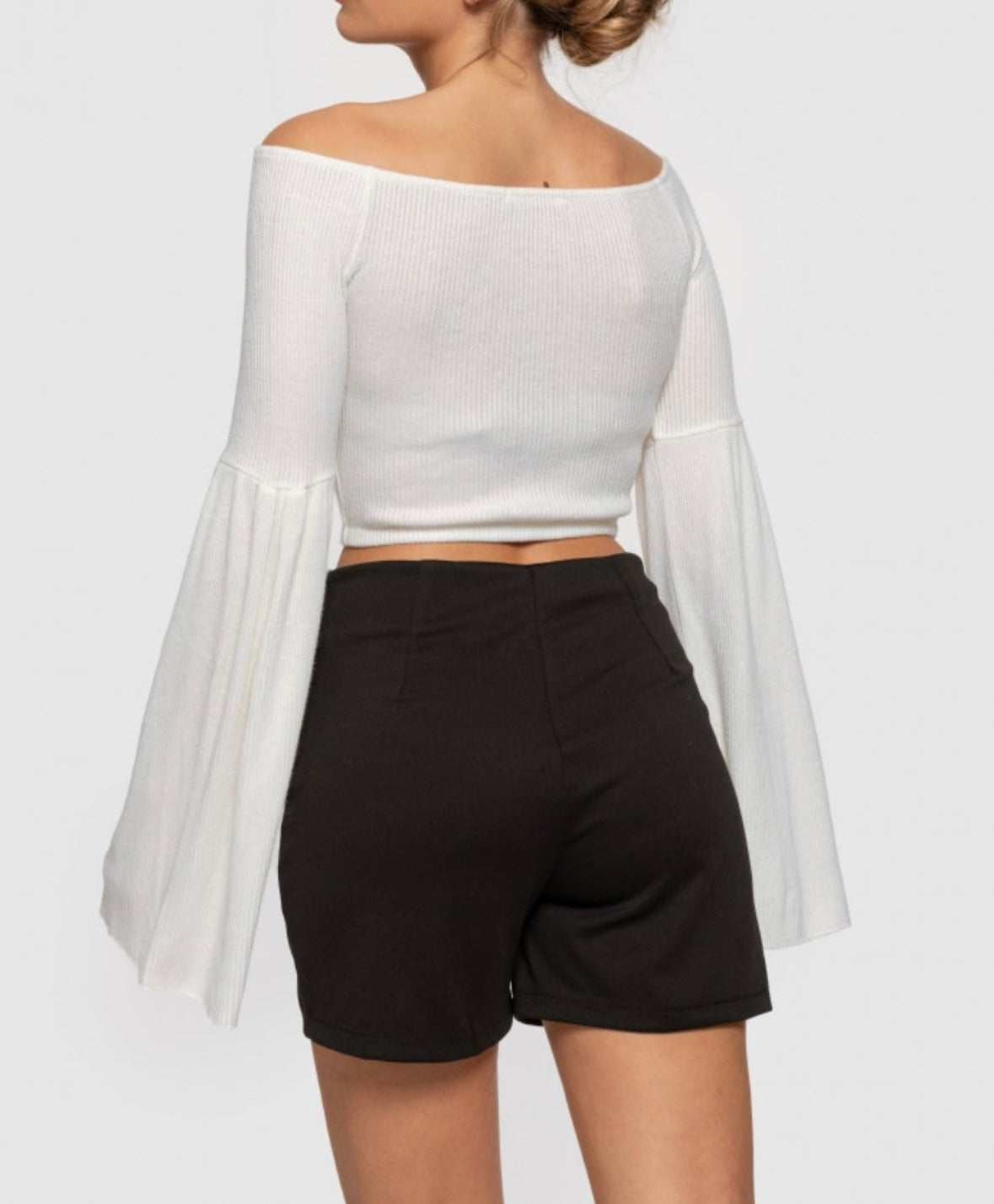 Top Crop manches longues