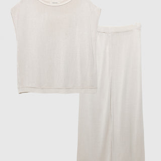 Débardeur et pantalon fluide maille viscose