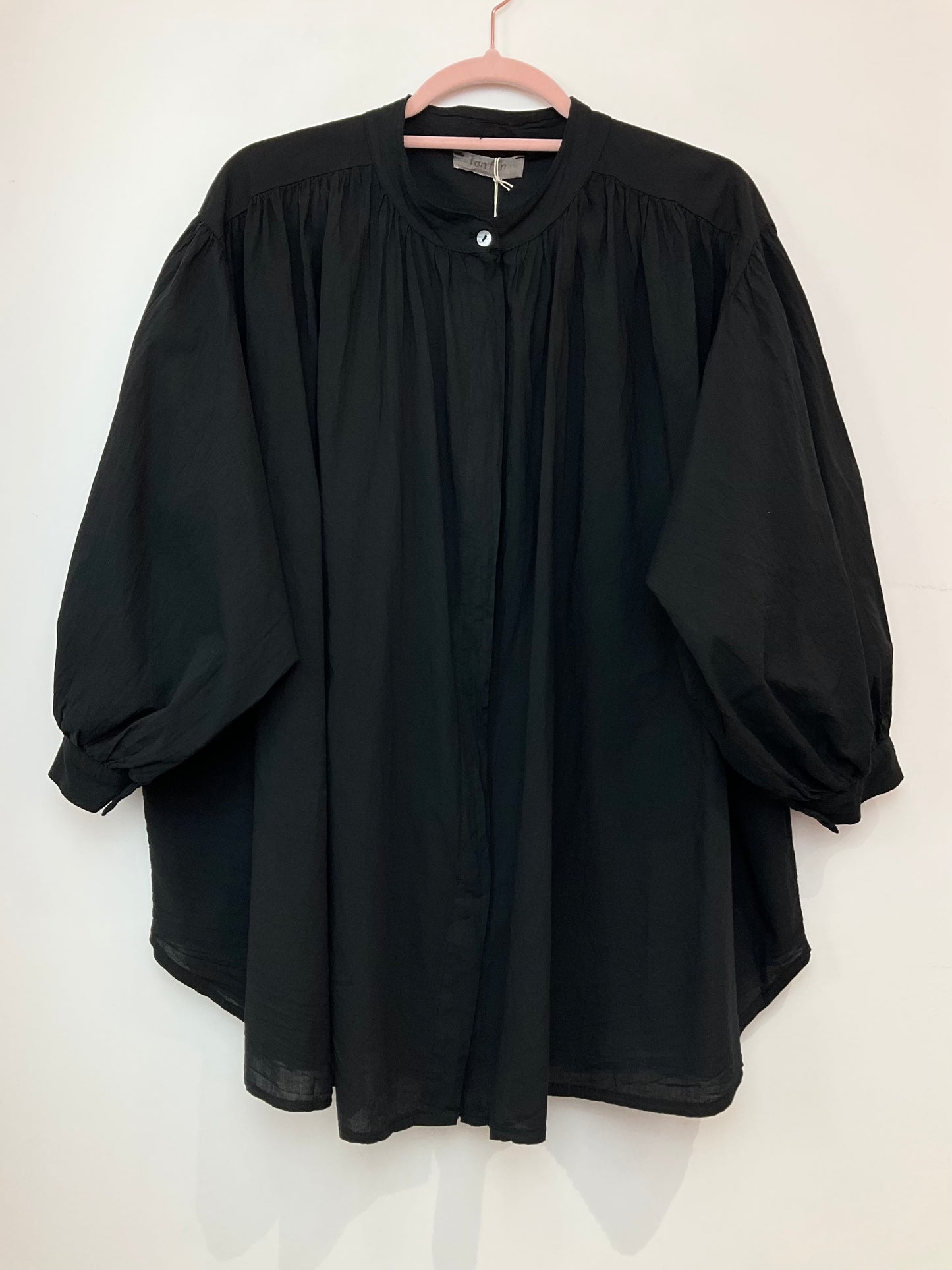 Chemise voile de coton oversize