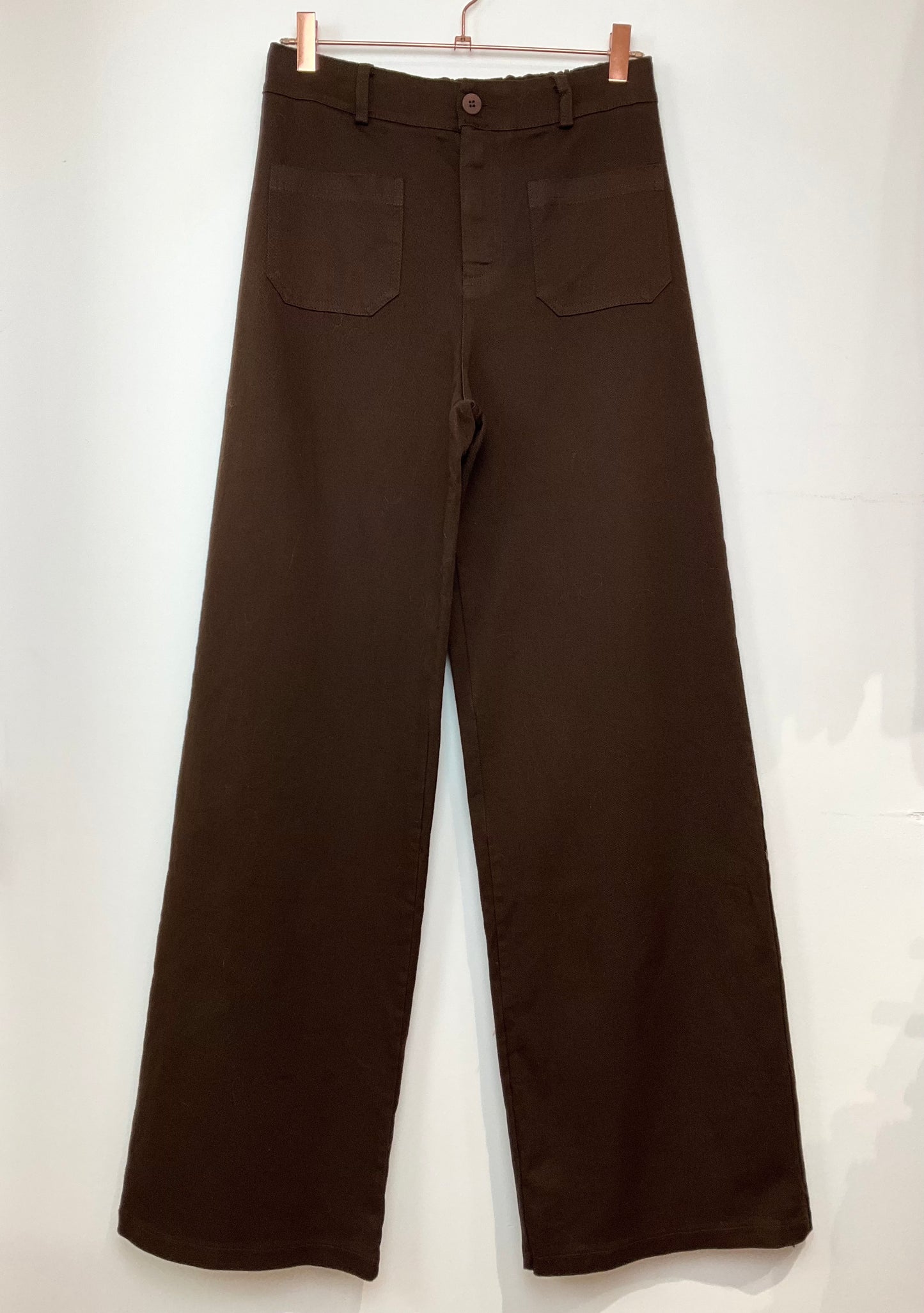 Pantalon coton large poches coloris divers fanfan