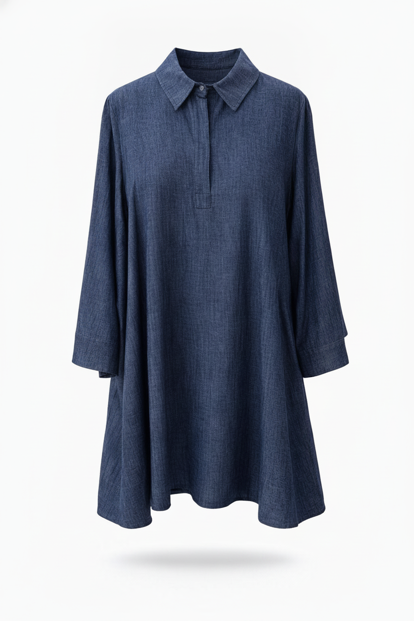 Robe courte jean - packshot