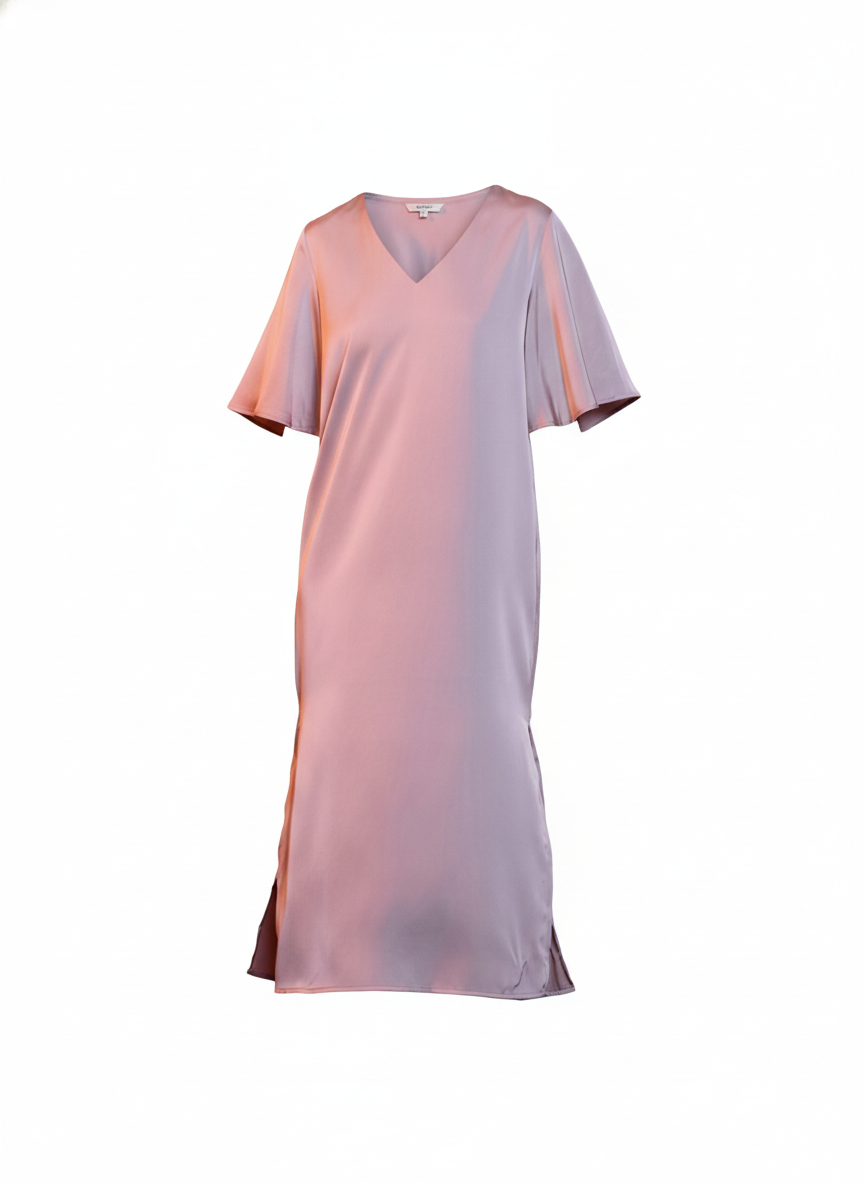 Robe tunique satinée - packshot