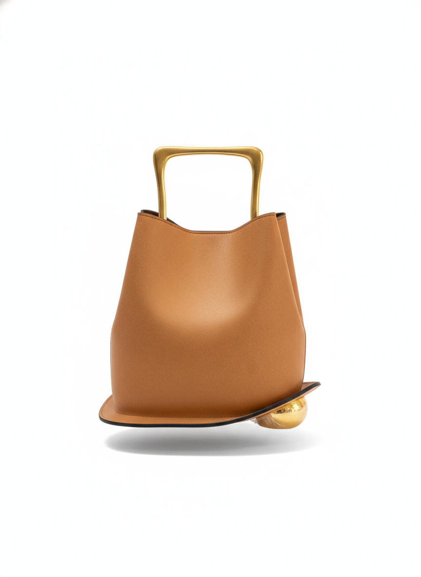 Sac cuir Oz medium anse gold ou silver coloris divers - packshot