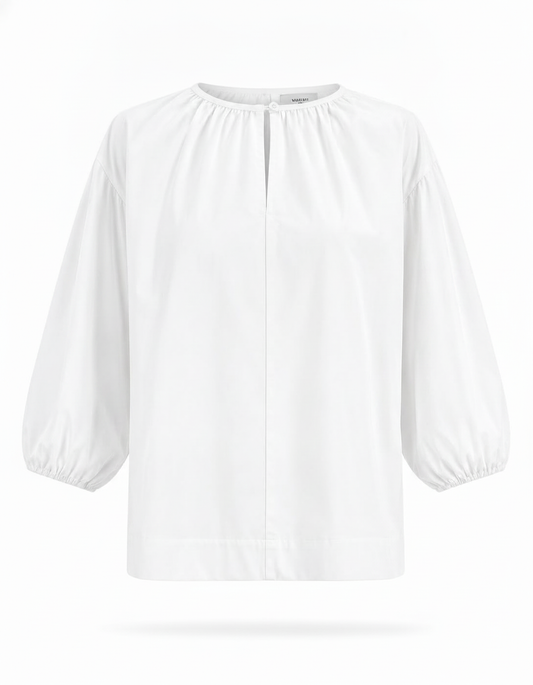 Blouse en coton uni - packshot
