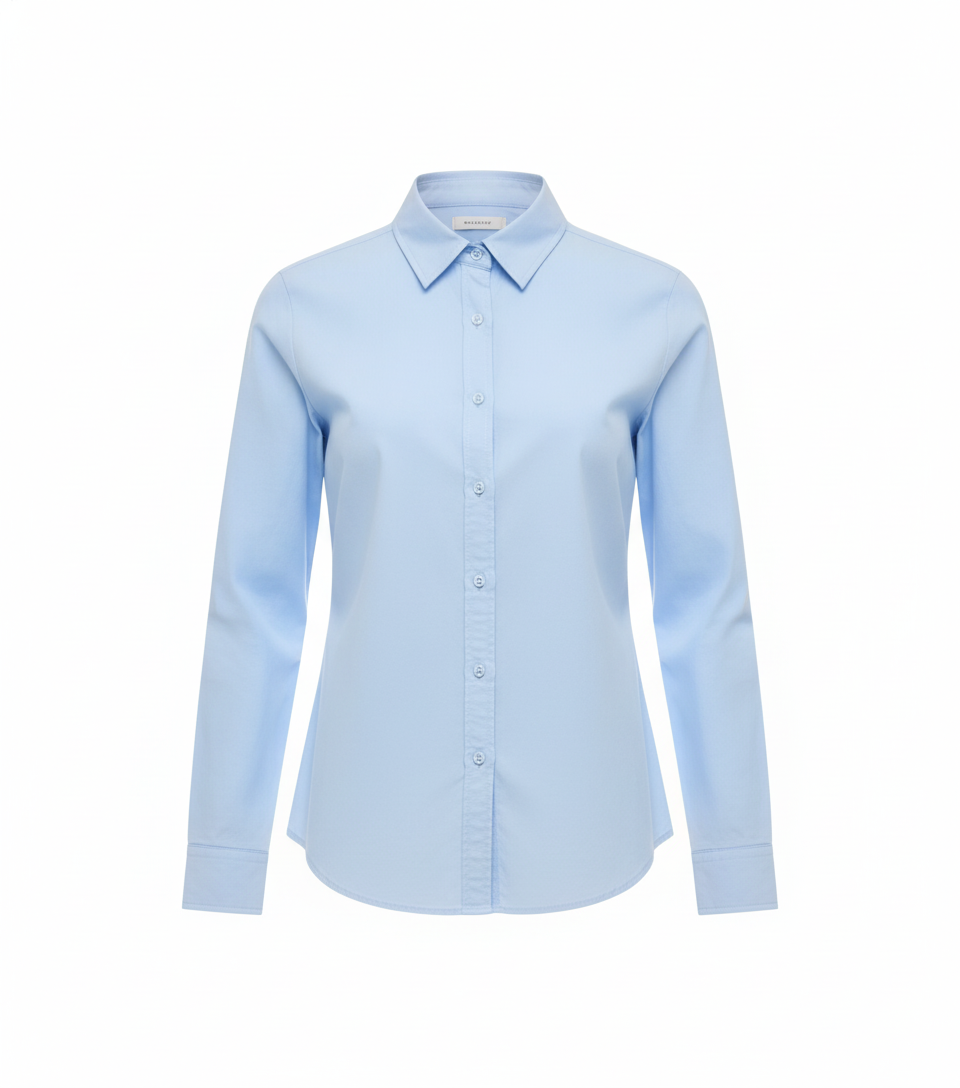 Chemise lin bleu ciel ou beige - packshot