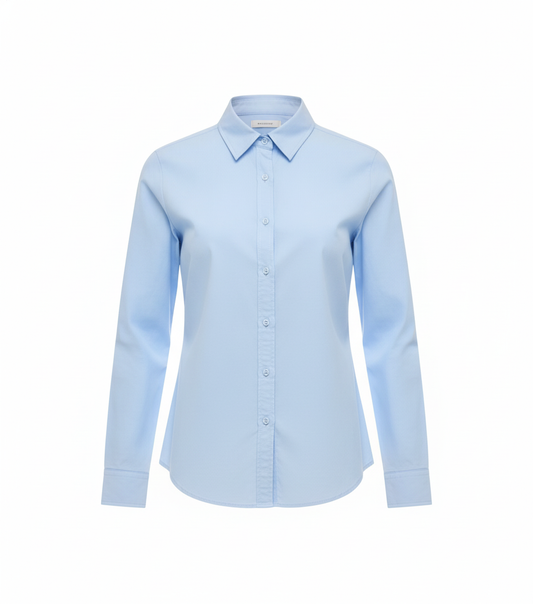 Chemise lin bleu ciel ou beige - packshot