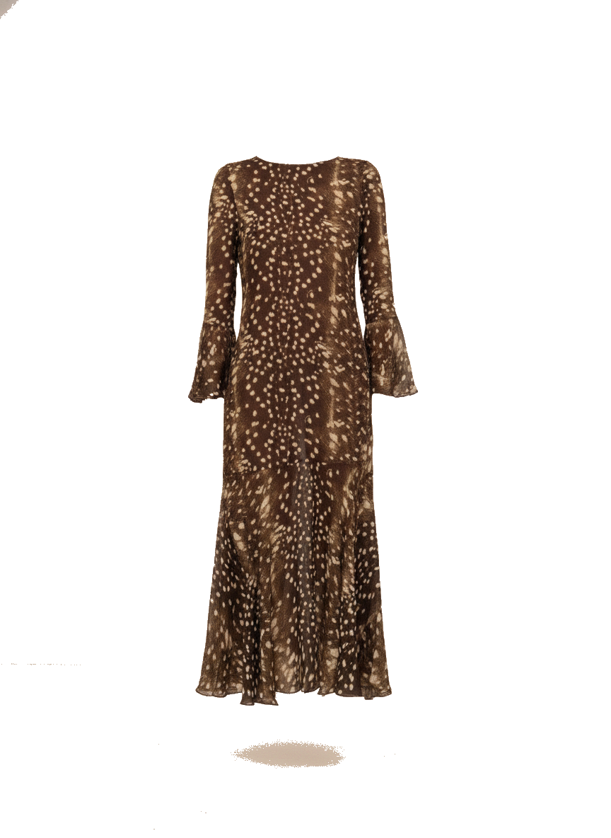 Robe à motif animalier Bambi Noir Jester - packshot