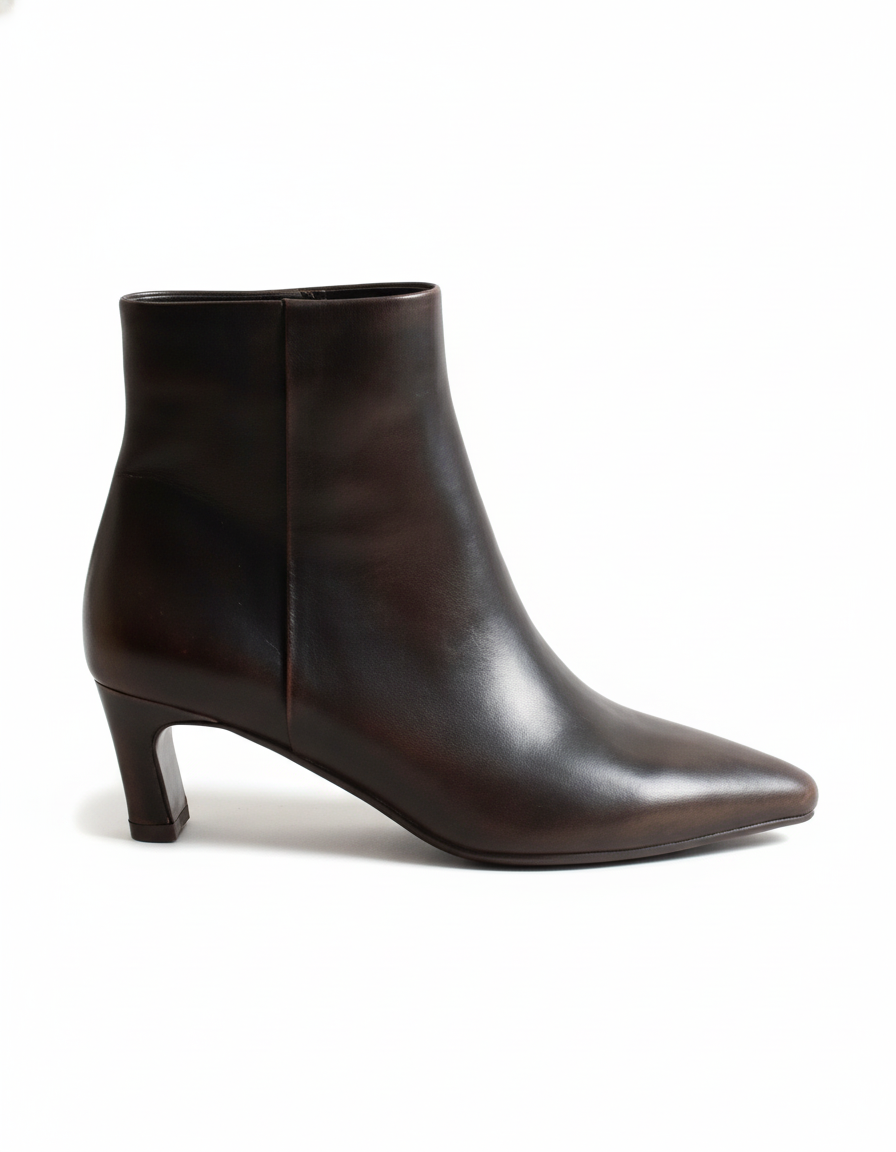 Boots talons cuir nappa - packshot