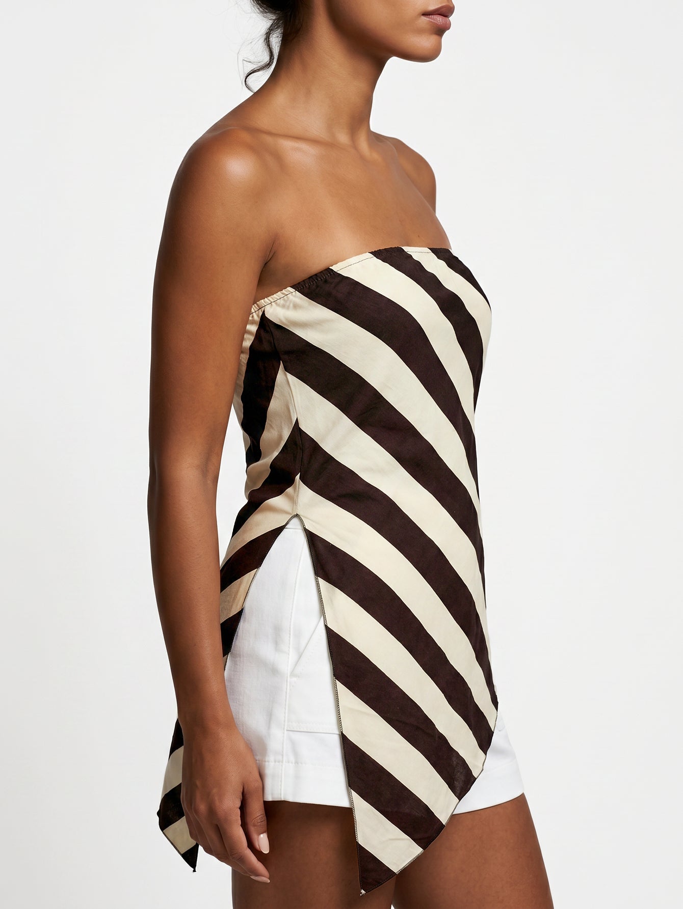 Top rayé asymétrique (9)