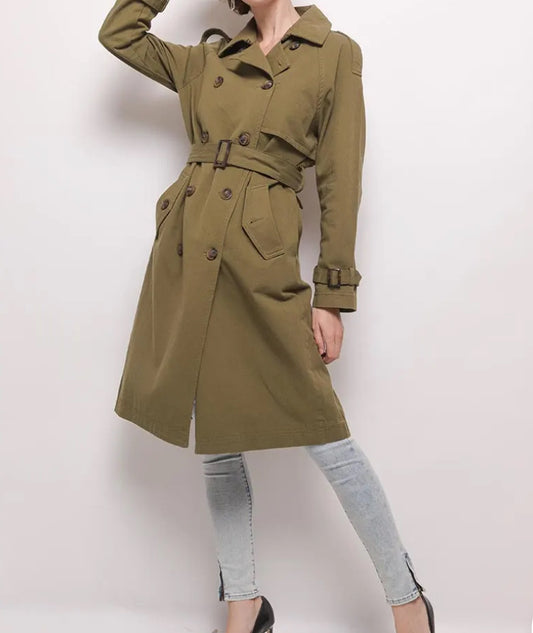 Trench Imperméable camel