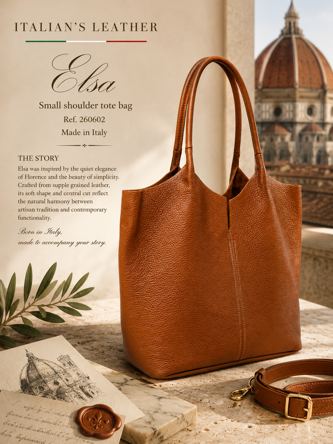 NERINA - Sac en cuir