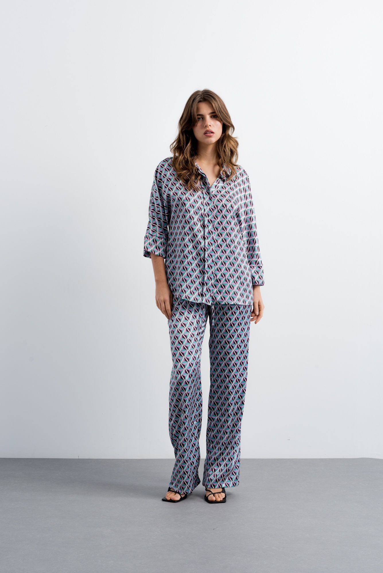 Pantalon géométrique (2)
