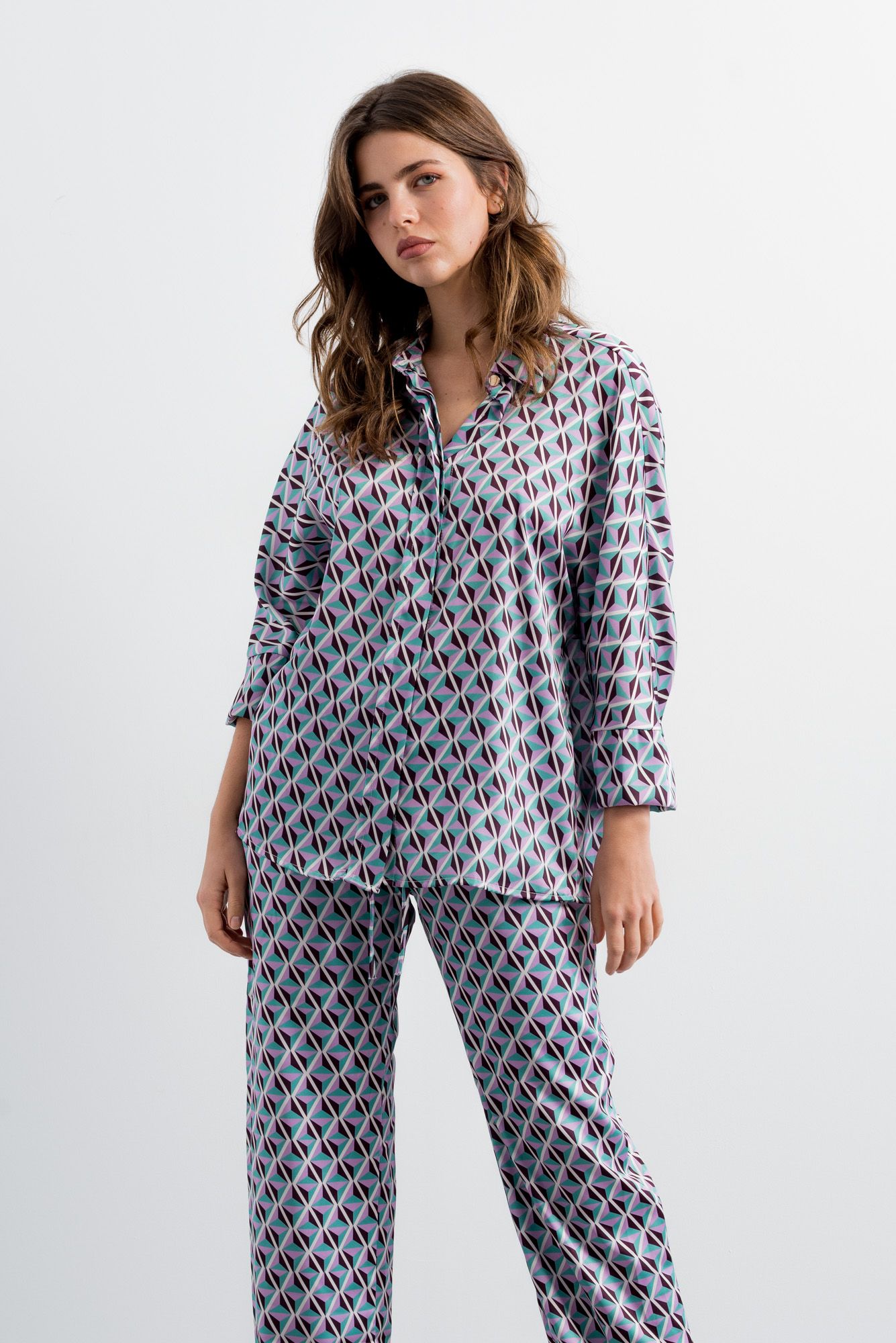 Pantalon géométrique (1)
