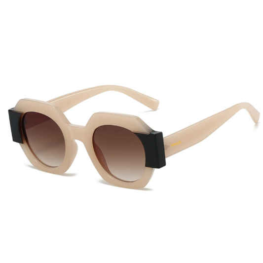 Lunettes de soleil nude