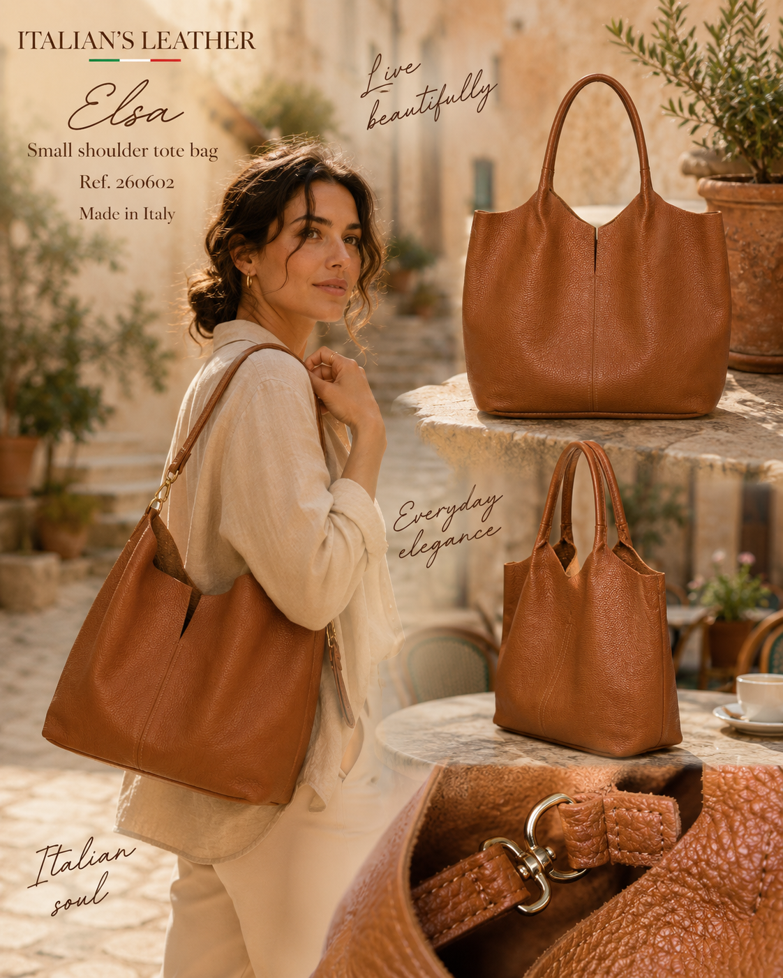 NERINA - Sac en cuir