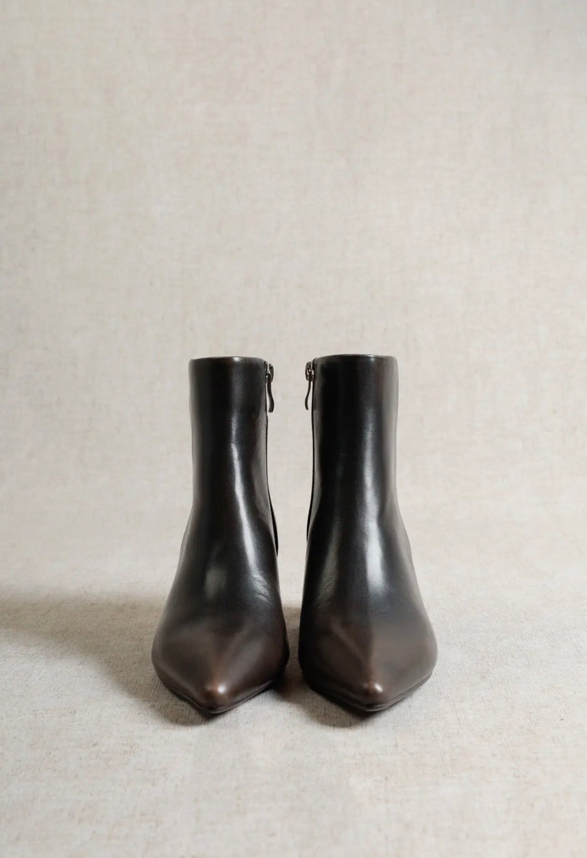 Boots a talons cuir nappa