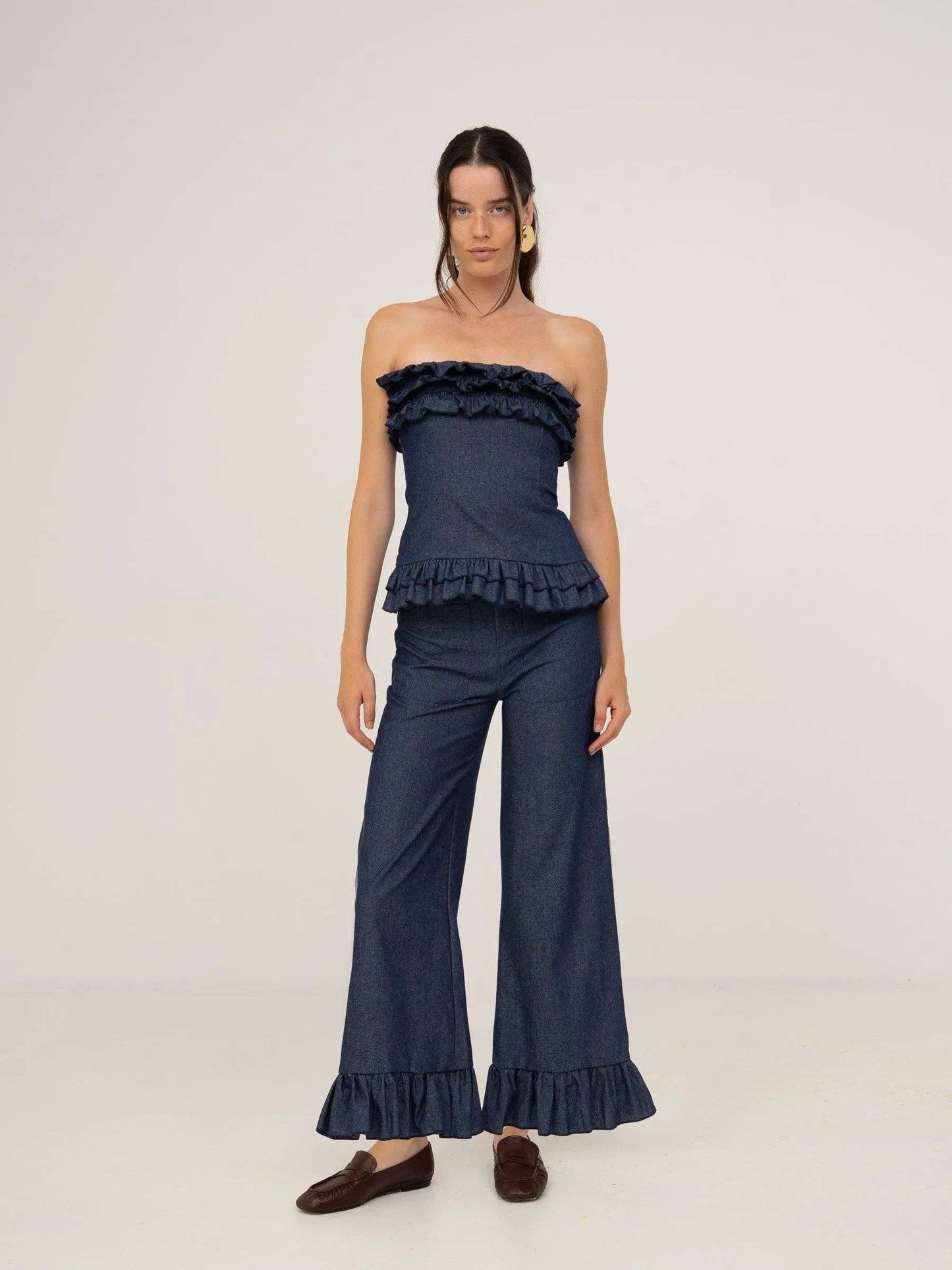 Haut Noctis en Denim Bleu