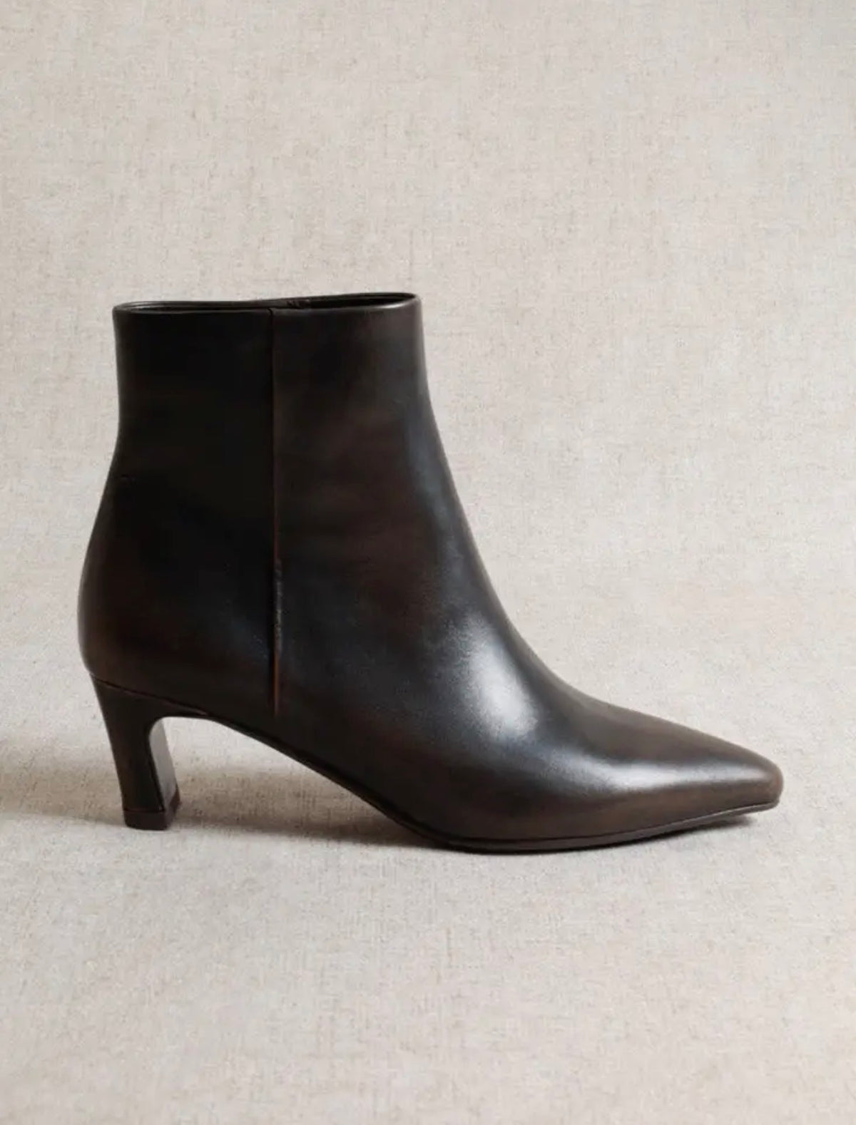 Boots a talons cuir nappa
