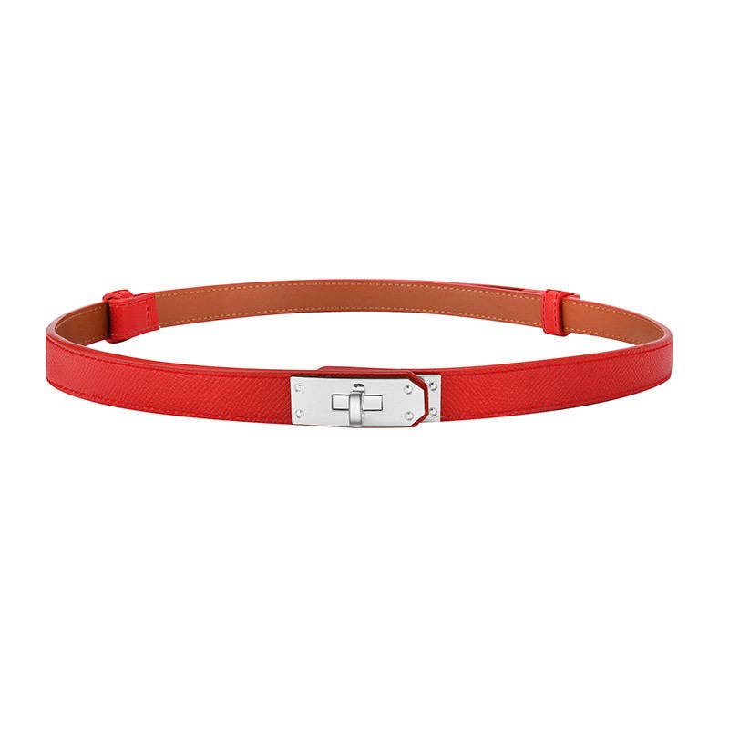 Ceinture pour femme avec boucle en alliage