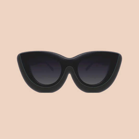 Lunettes de soleil style œil de chat