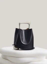 Sac cuir Oz medium anse gold ou silver coloris divers