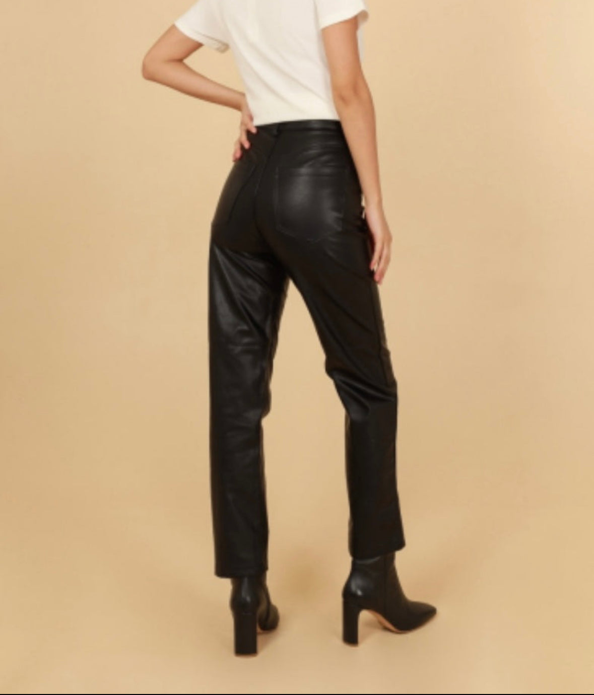 Pantalon Biker Noir