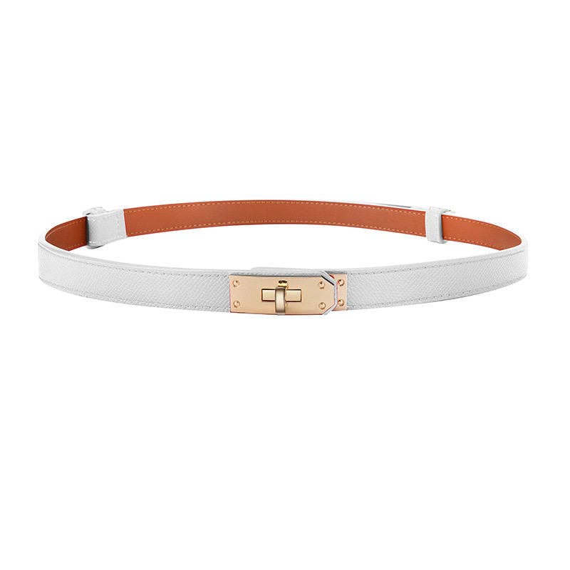 Ceinture pour femme avec boucle en alliage