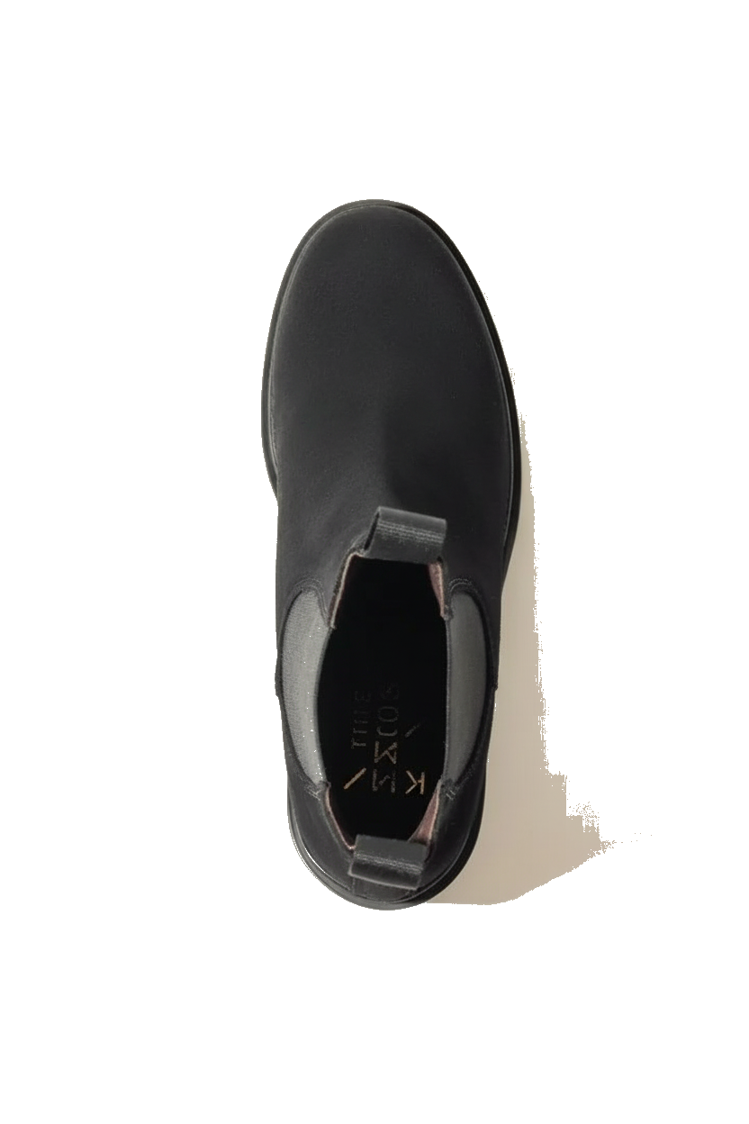 Boots daim noir - packshot