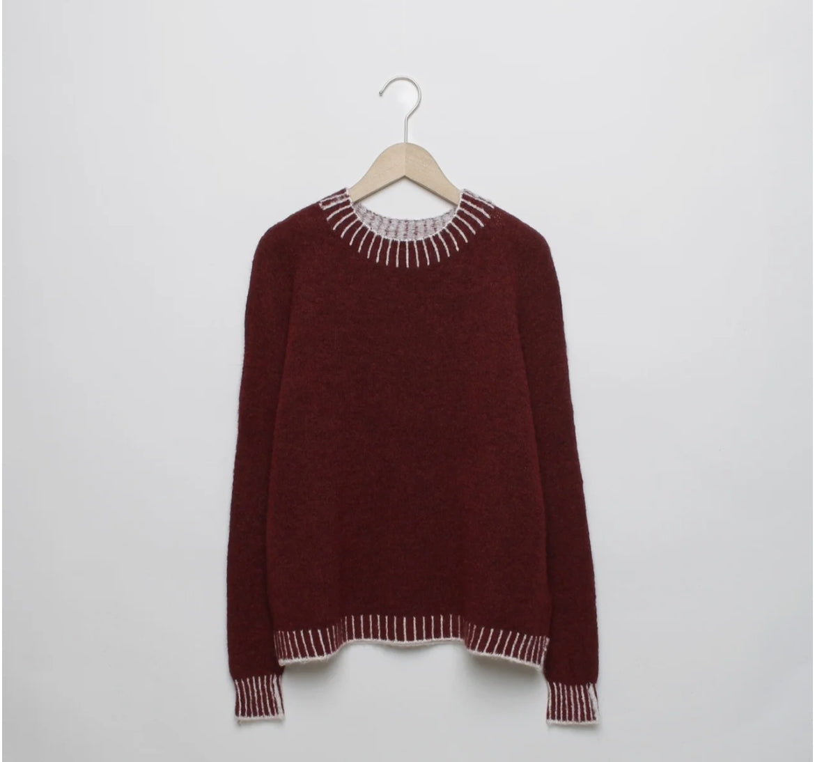 Pull bordeaux