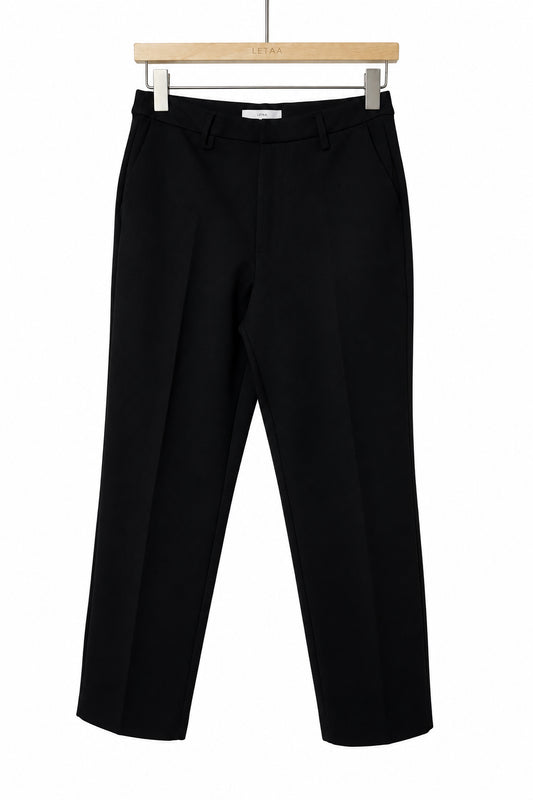 Pantalon droit noir