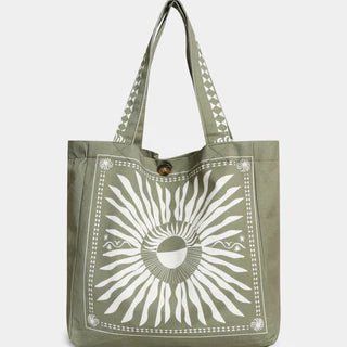 Sac tote bag toile imprimée