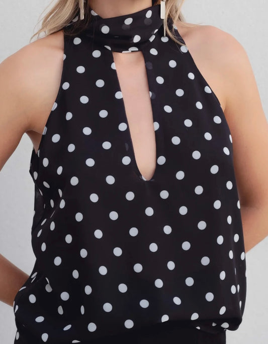 Top pois sans manches Elisa