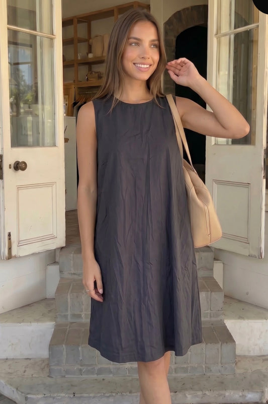 Robe courte coton