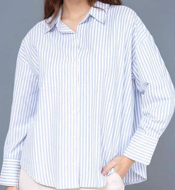 Chemise rayée oversize Par