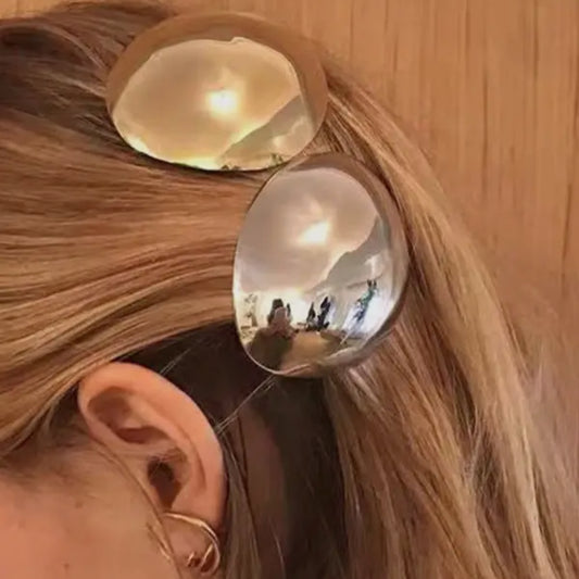 Pinces à cheveux or ou argent UZ