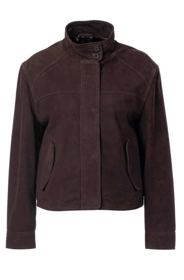 Praia jacket Suede leather