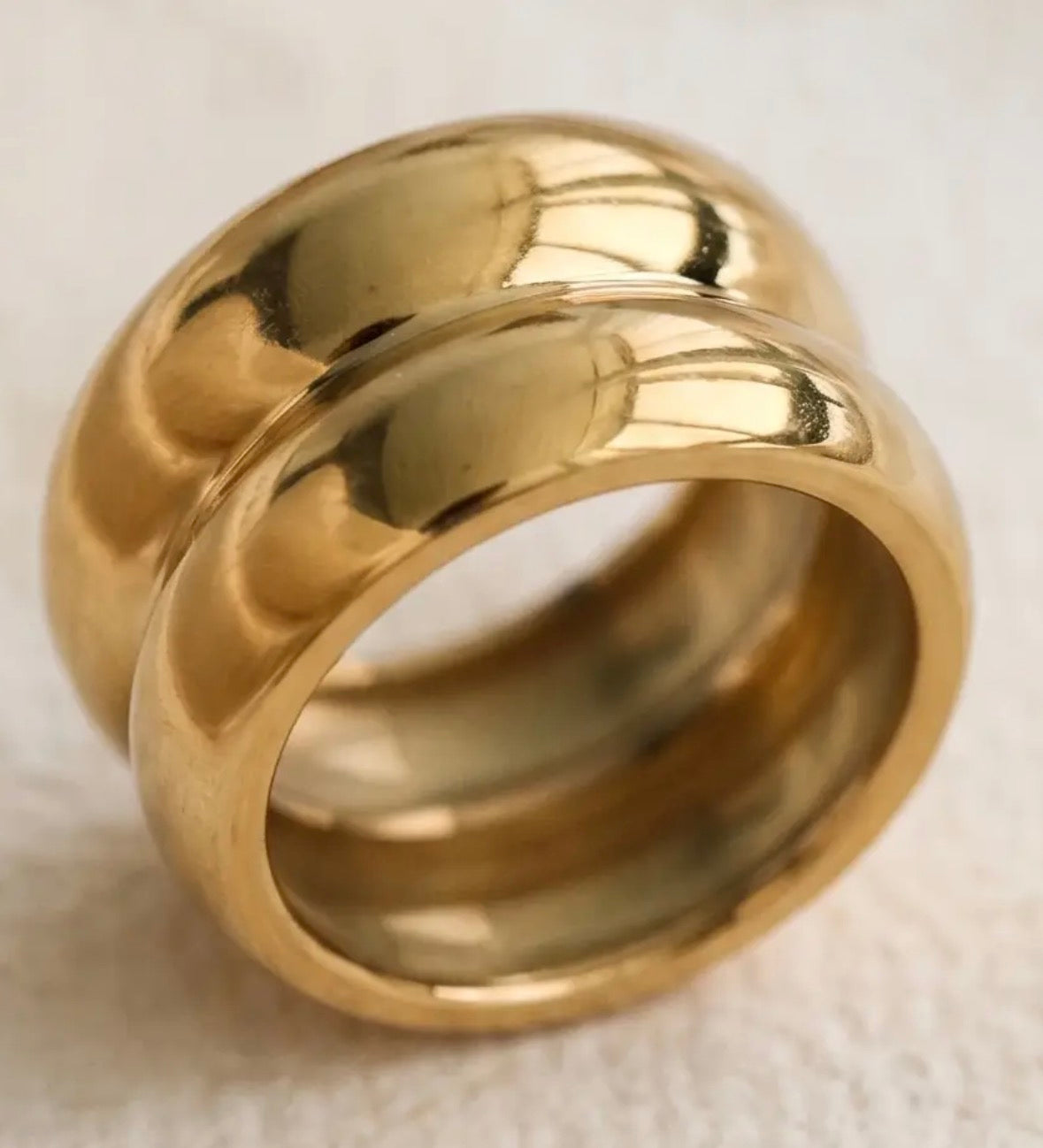 Bague plaqué pr anneaux