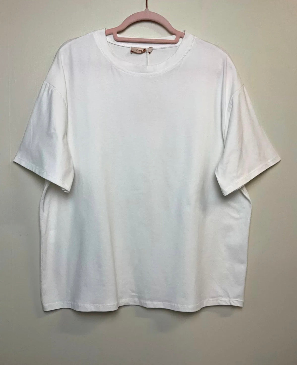 T shirt fin oversize court