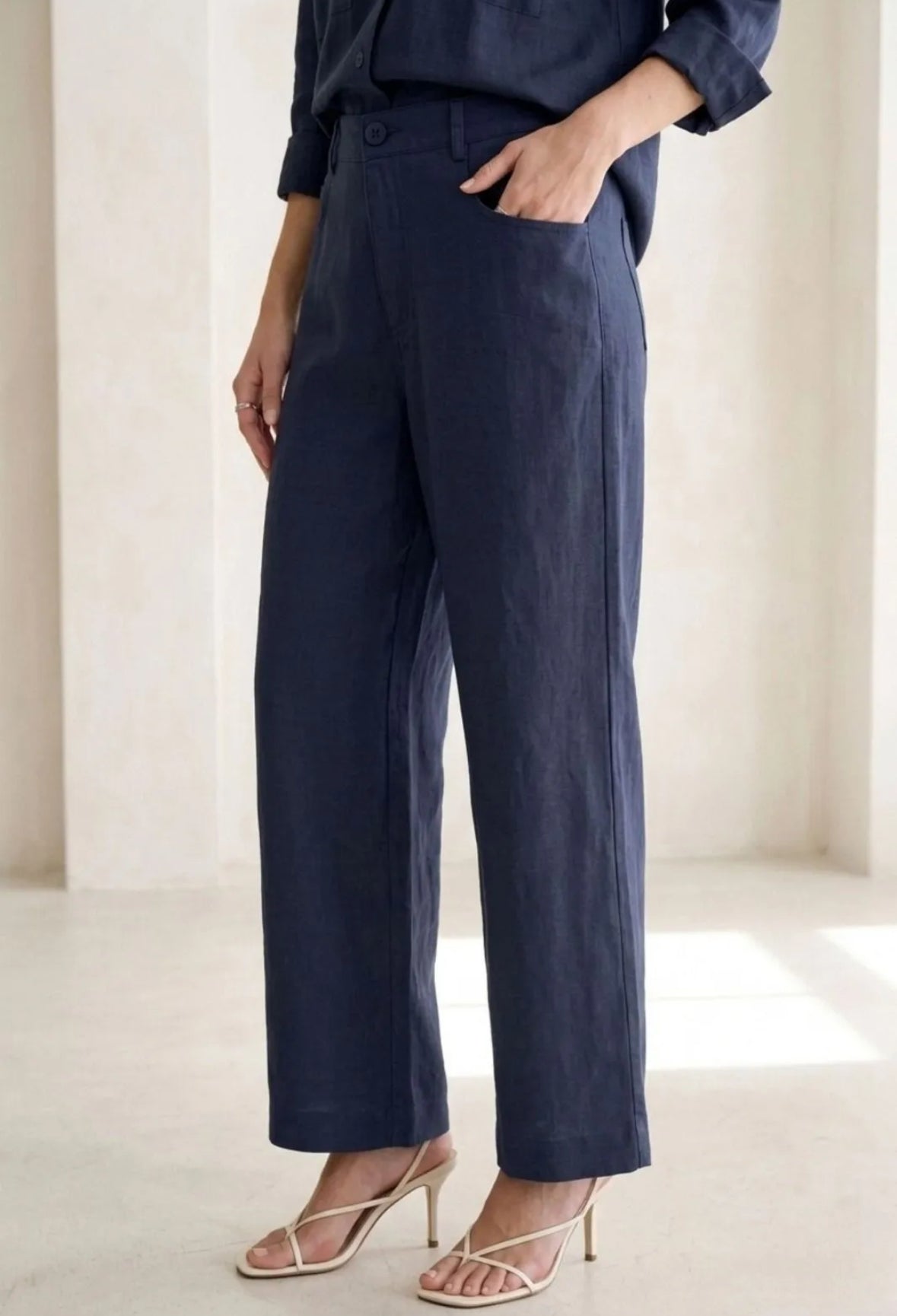 Pantalon lin