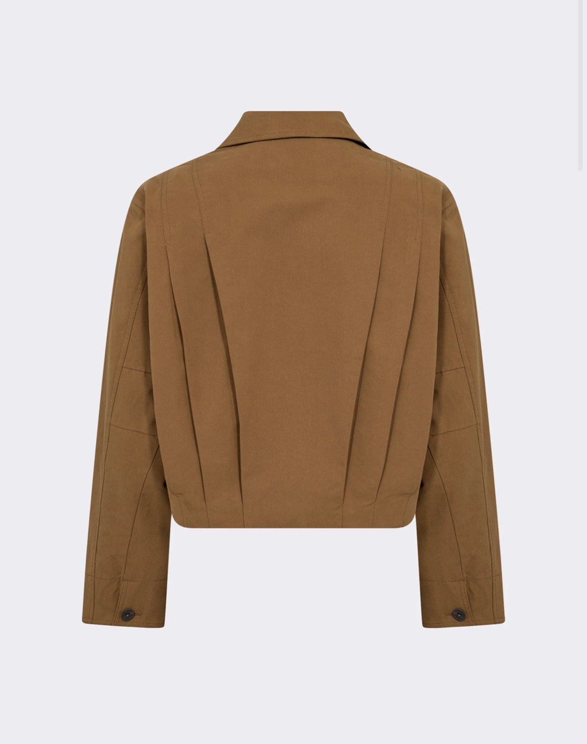 Veste courte plissée
