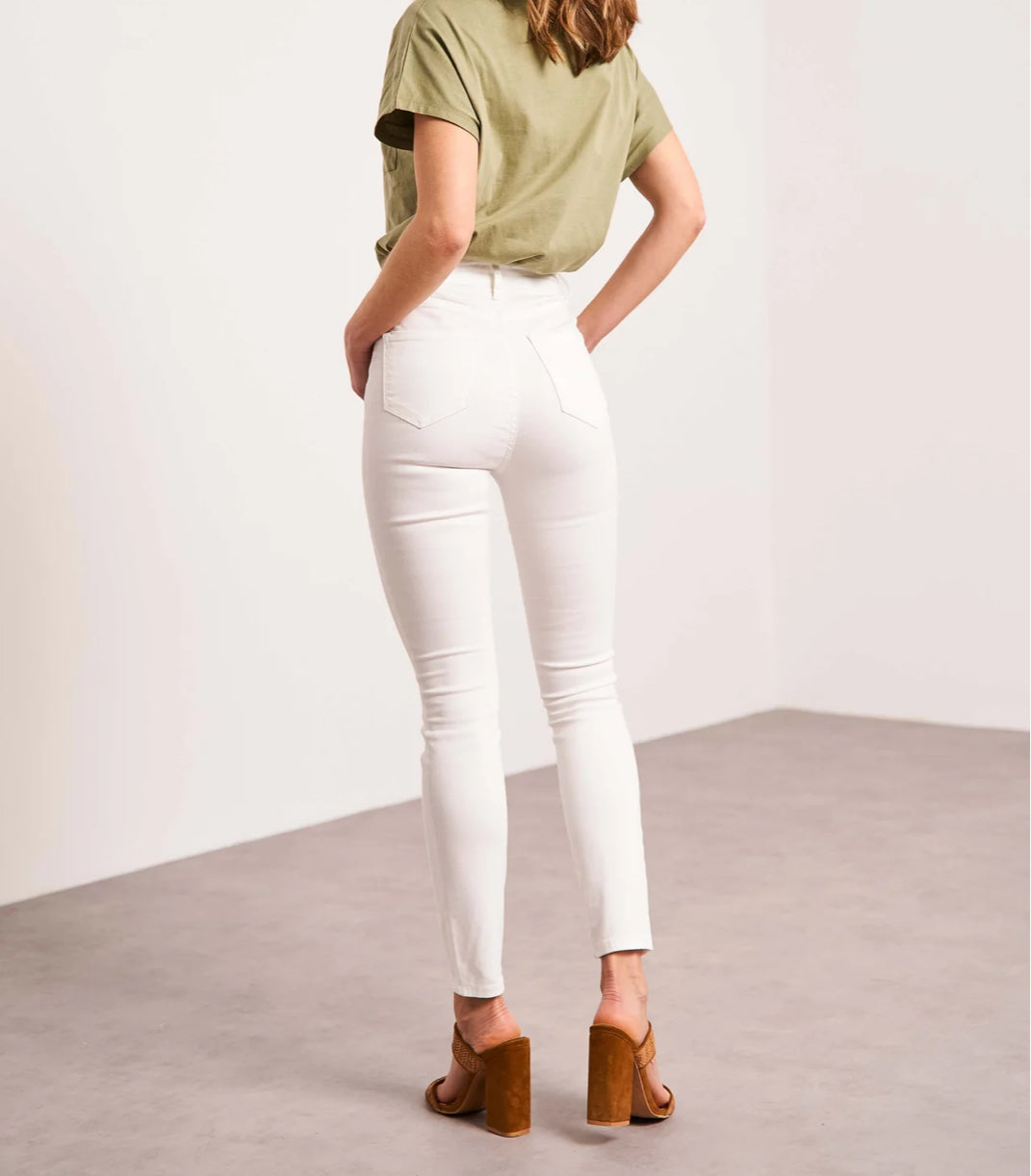 Jean skinny blanc ORAIJE