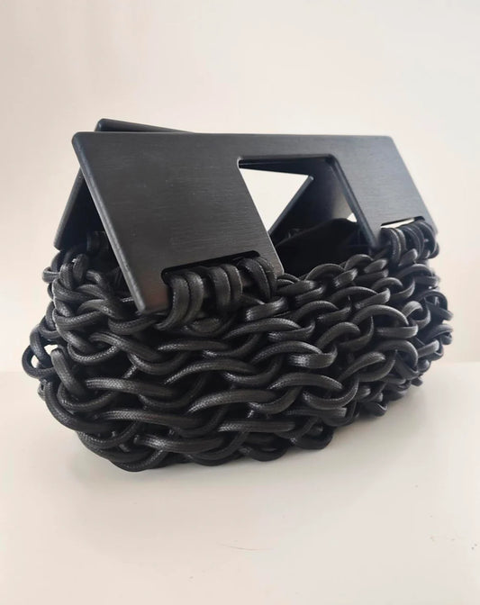 Sac clutch Eli Alienina bois et corde
