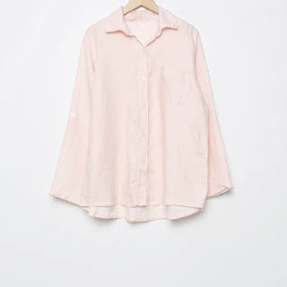 Chemise lin rayé armo