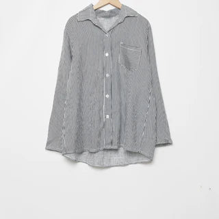 Chemise lin rayé armo