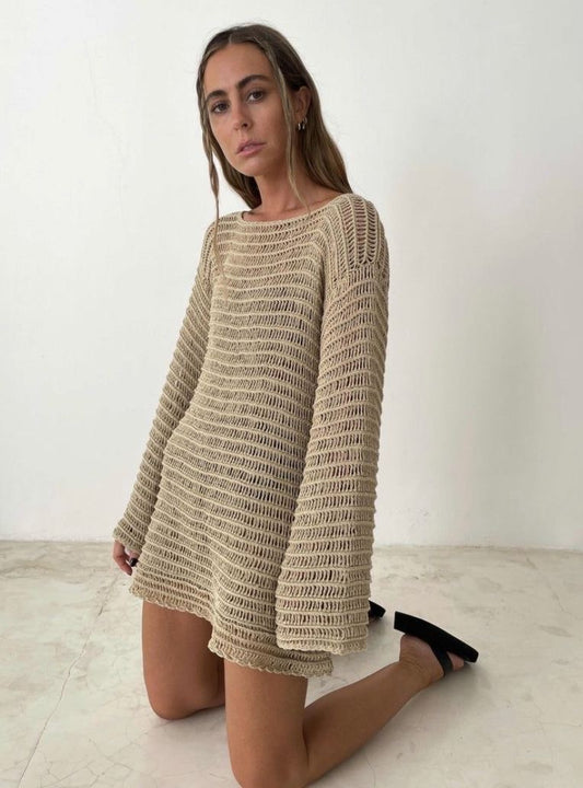 Robe mini crochet