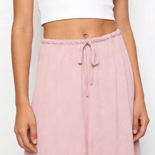 Jupe longue souple viscose