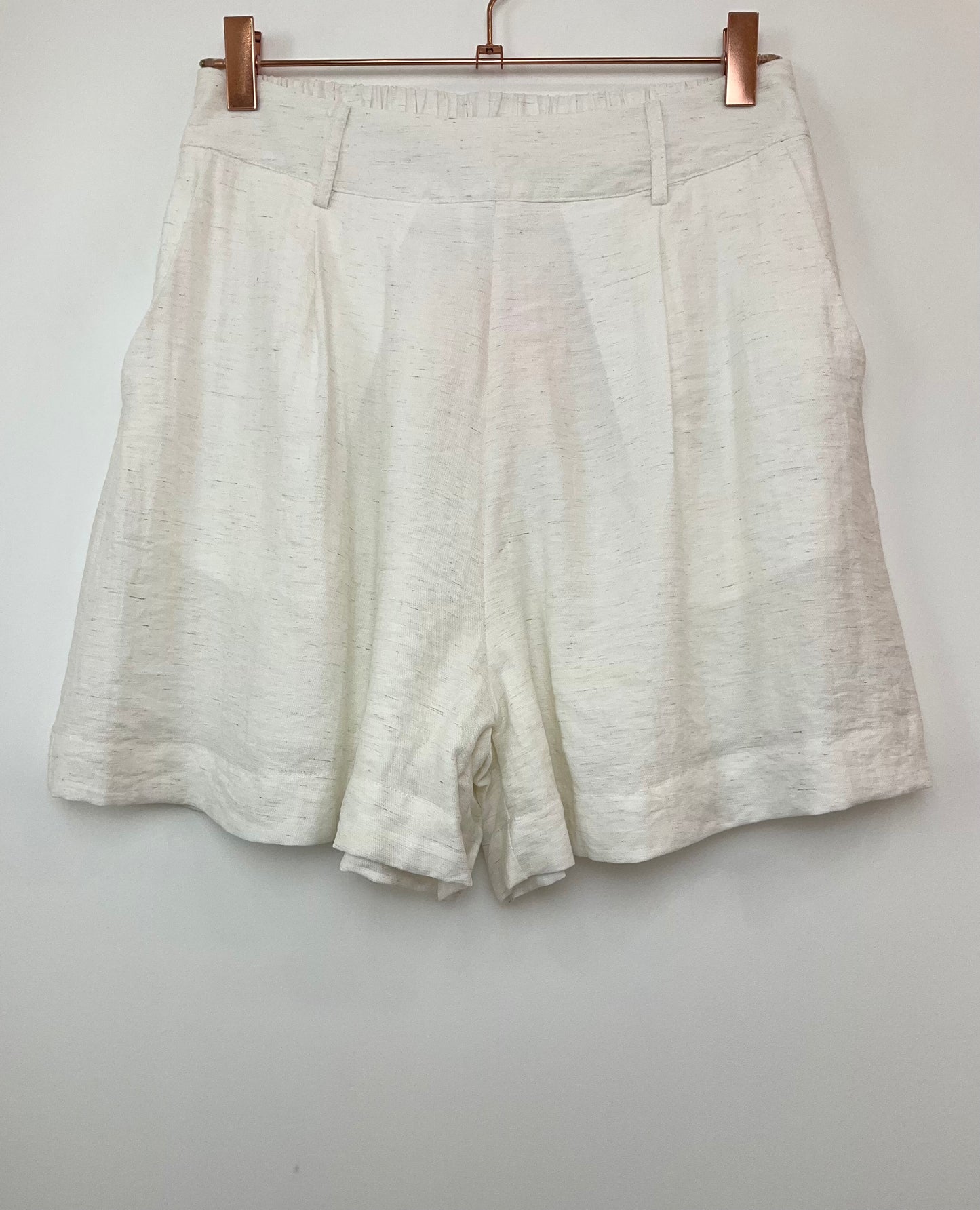 Short viscose doublé