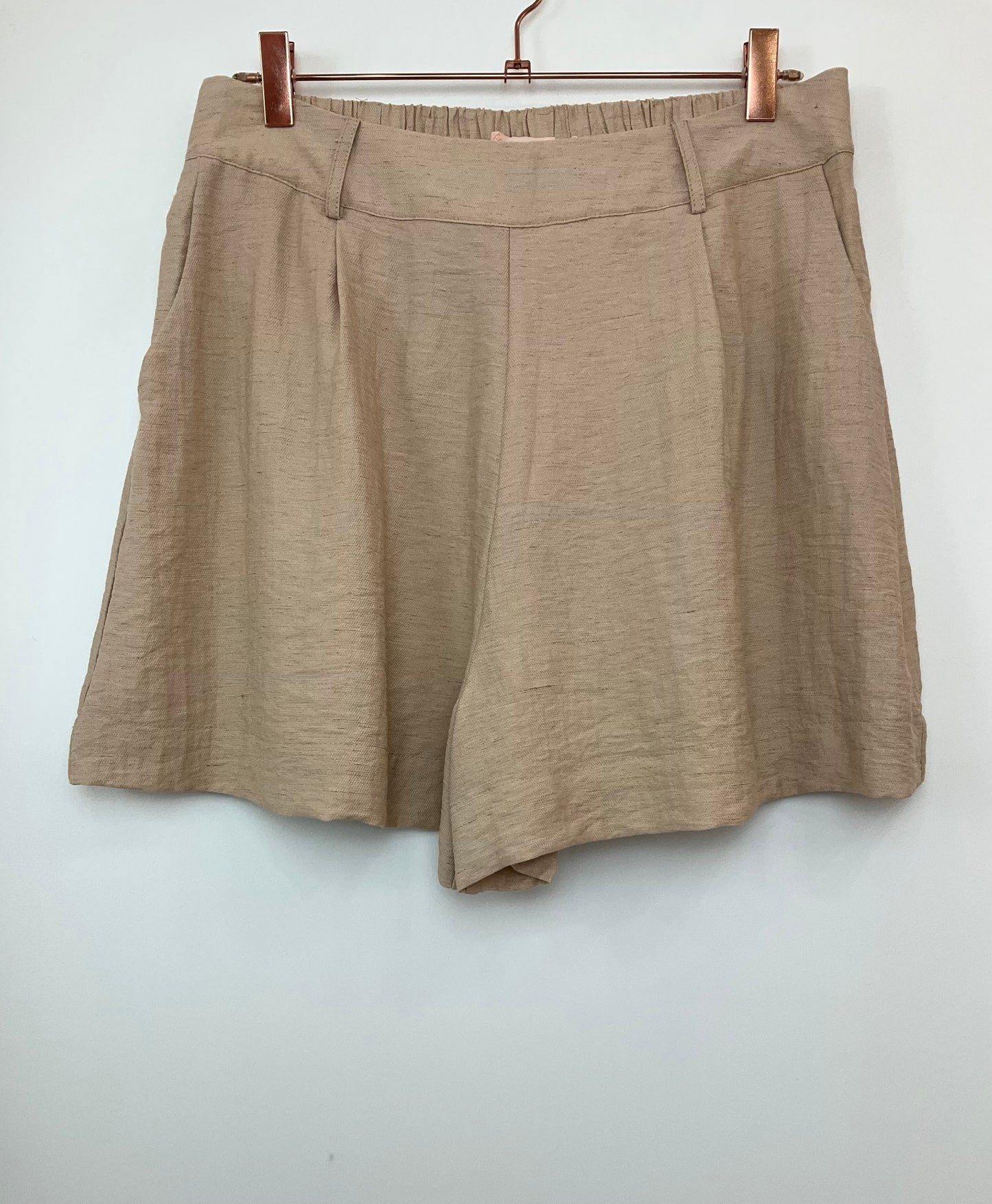 Short viscose doublé