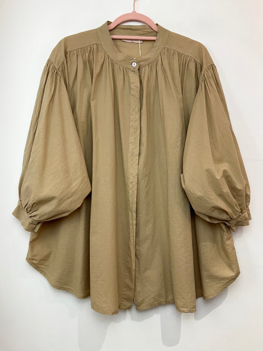 Chemise voile de coton oversize